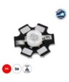 GloboStar® 73748 High Power Star LED - Υψηλής Ισχύος Star LED 5W DC 3.2V Κόκκινο Φ2 x Υ0.6cm - 2 Χρόνια Εγγύηση